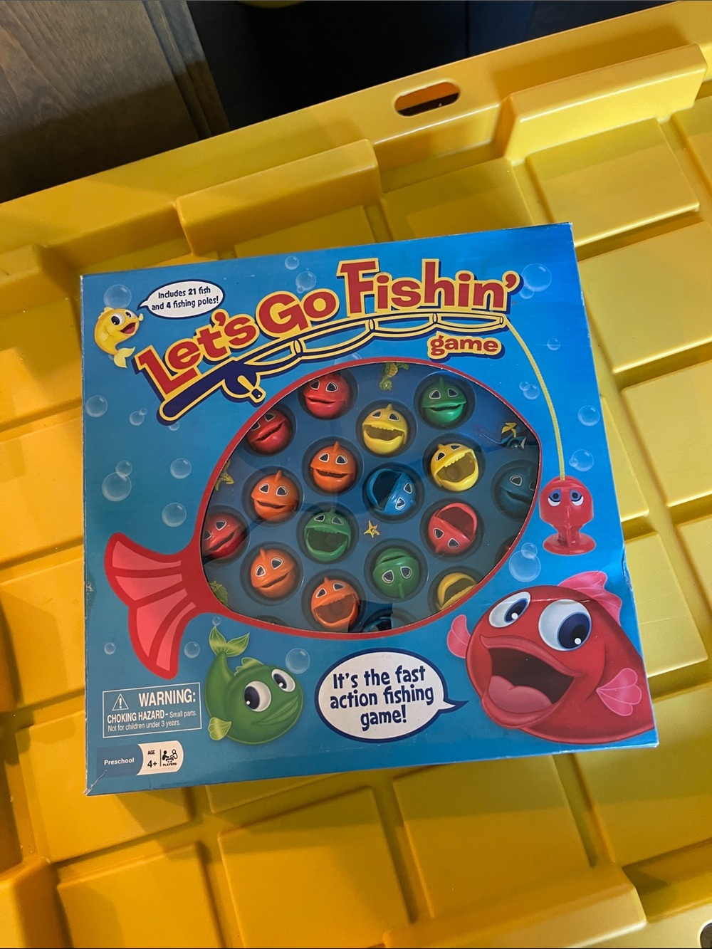 Let’s go fishing game
